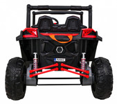 Buggy UTV-MX na akumulator dla dzieci Czerwony + Napęd 4x4 + Pilot + Audio LED + Schowek + EVA + Wolny Start