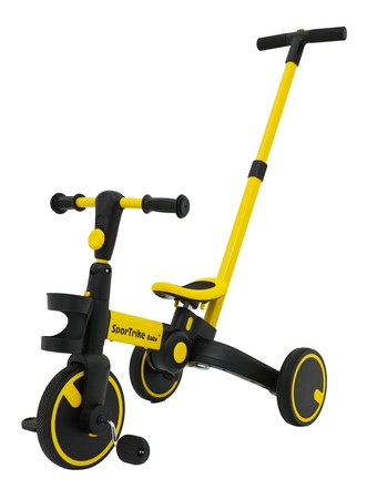 Rowerek Happy Bike 3w1 Sportrike Żółty