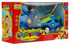 Zdalnie sterowane Autko policyjne dla dzieci 3+ Pilot Kierownica + Figurka policjanta + Dźwięki Światła