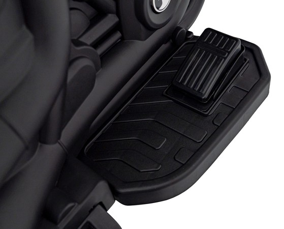 Motorek Chopper FASTER na akumulator dla dzieci Czerwony + Radio FM + Panel audio + LED