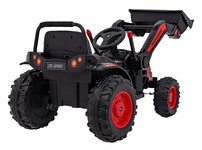 Koparka Traktor na akumulator dla dzieci Czerwony + Ruchome Ramię Łyżka + Pilot + Wolny Start + Radio FM + LED