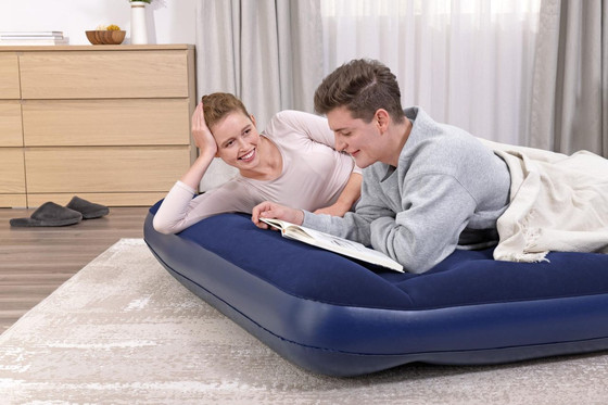 Materac Welurowy QUEEN 203 152 28cm BESTWAY