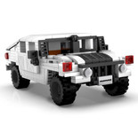 Klocki techniczne CaDA 328 el. Humvee pojazd wojskowy 1:24 dla dzieci 8+