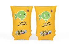 Dmuchane Rękawki do pływania Żółte L 30x15cm BESTWAY