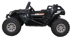 Buggy Clash na akumulator dla 2 dzieci Czarny + Pilot + Napęd 4x4 + Regulacja siedzenia + Radio MP3 + LED