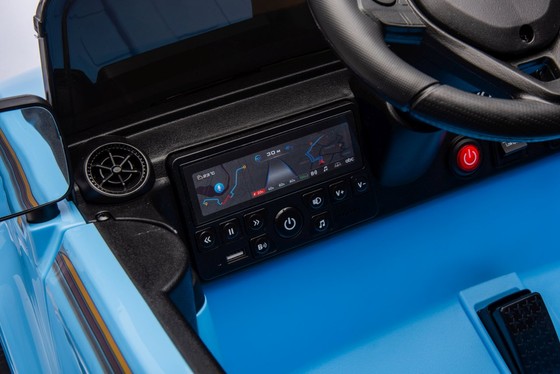 Pojazd Toyota PRADO Niebieski