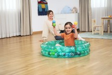 Basenik Zielony 91x20cm + Piłeczki BESTWAY