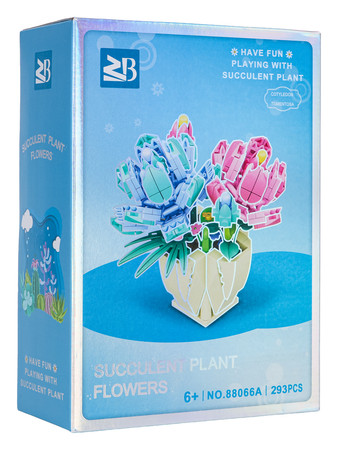 Zestaw Klocków Kwiaty 293el.