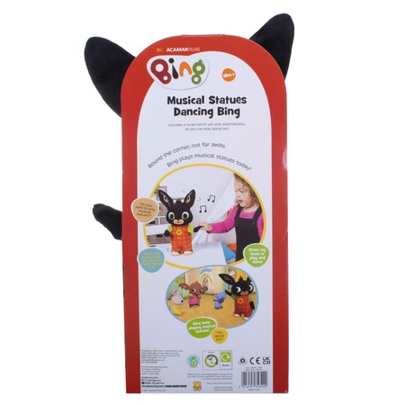 BING Roztańczony Króliczek Bing Interaktywna przytulanka, pluszak, 35 cm