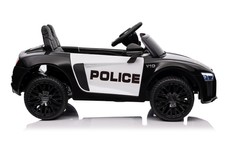 Audi R8 Policja na akumulator dla dzieci + Pilot + EVA + Wolny Start + MP3 LED