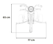 Pojazd DRIFT BIKE 21 Zielony
