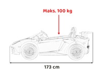 Pojazd Lamborghini Aventador SV Czerwony