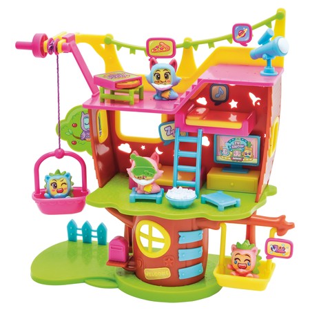 MOJIPOPS Tree House Playset, figurki