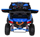 Buggy UTV-MX na akumulator dla dzieci Niebieski + Napęd 4x4 + Pilot + Audio LED + Schowek + EVA + Wolny Start