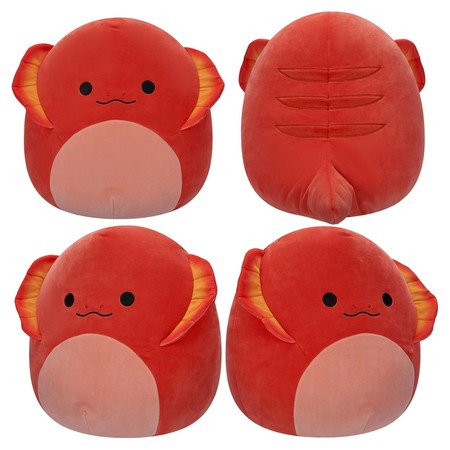 SQUISHMALLOWS Wersja A Seria 19, pluszak, 30 cm - Jaszczurka