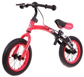 Rowerek biegowy dla dzieci Boomerang SporTrike Czerwony Nauki jazdy + Zmienny układ ramy