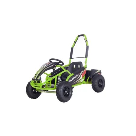 Pojazd Gokart Elektryczny MIGHTY Zielony