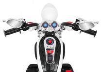 Motorek Chopper NightBike Biały