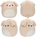 SQUISHMALLOWS Fuzzamallows Wersja C, pluszak, 30 cm PIES STEVON