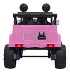 Toyota FJ Cruiser dla dzieci Różowy + Pilot + Napęd 4x4 + Audio LED + EVA + Wolny Start