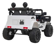 Toyota FJ Cruiser dla dzieci Biały + Pilot + Napęd 4x4 + Audio LED + EVA + Wolny Start