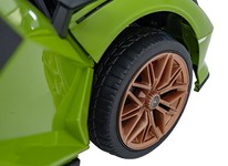 Lamborghini SIAN na akumulator dla dzieci Zielony + Pilot + EVA + Wolny Start + Audio LED