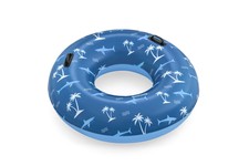 Kółko do pływania Rekiny niebieskie BESTWAY 119cm Winyl + 2 uchwyty