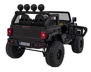 Auto terenowe OFF-ROAD 3.0 dla dzieci Czarny + Pilot + Wolny Start + Pasy + Audio LED