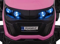 Pojazd Traktor GROW 1804 Różowy