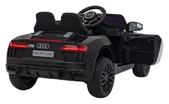 Audi R8 Policja na akumulator dla dzieci + Pilot + EVA + Wolny Start + MP3 LED