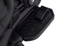 Motorek Chopper FASTER na akumulator dla dzieci Biały + Radio FM + Panel audio + LED