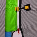 Trampolina ogrodowa SkyRamiz 427cm 14FT dla dzieci Zielony + Akcesoria