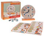 Zestaw Edukacyjny Zegar + Akcesoria