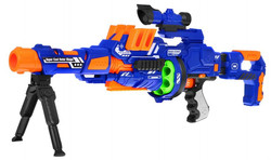 Modułowy Karabin dla dzieci 8+ Blaze Storm 12 piankowych kulek + Akcesoria