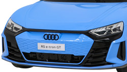 Audi RS E-Tron GT na akumulator Niebieski + Pilot + Napęd 4x4 + Radio MP3 + LED + EVA