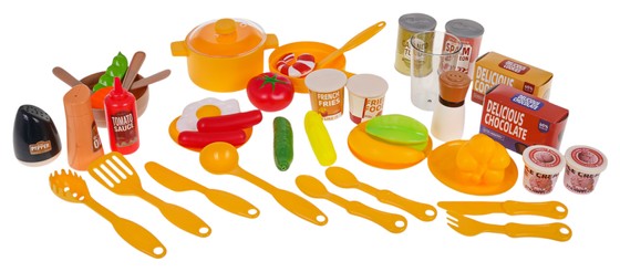 Kuchnia Aneks Kuchenny z Funkcją Świateł, Dźwięku i Wody 50el. Różowa