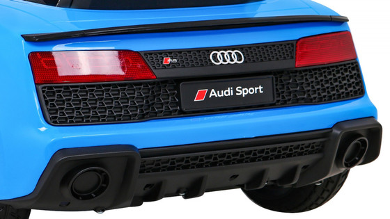 Audi R8 LIFT Samochodzik na akumulator Niebieski + Pilot + Koła EVA + MP3 + LED
