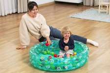 Basenik Zielony 91x20cm + Piłeczki BESTWAY