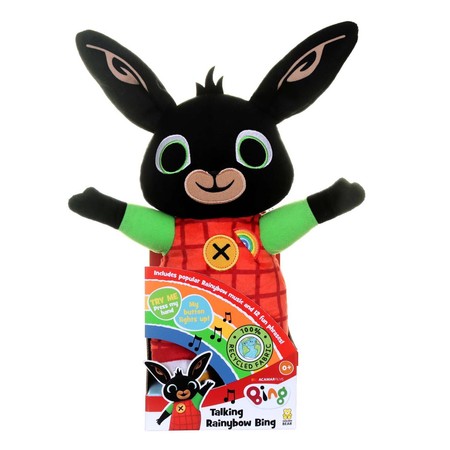 BING Tęczowy Mówiący Bing, pluszak