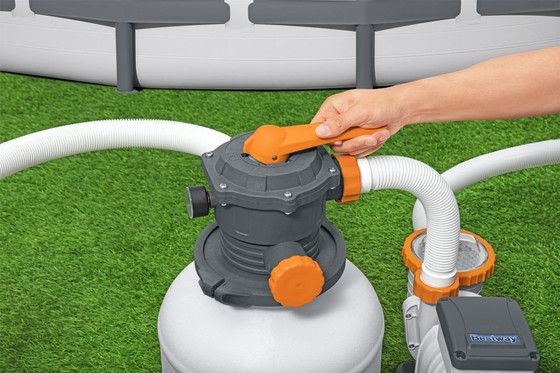 Piaskowa Pompa Filtrująca do basenów BESTWAY 8327 l/h + Złączki + Węże