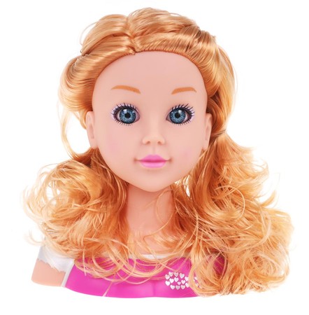 Blond Głowa do Stylizacji + Akcesoria
