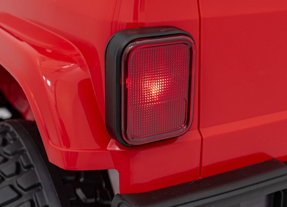 Auto terenowe OFF-ROAD 3.0 dla dzieci Czerwony + Pilot + Wolny Start + Pasy + Audio LED