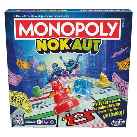 HASBRO GAME Monopoly Nokaut, gra