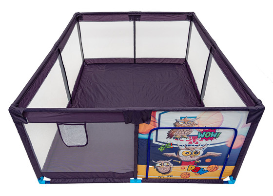 Miękki Kojec Dla Dzieci Prostokąt Sportowa Sowa