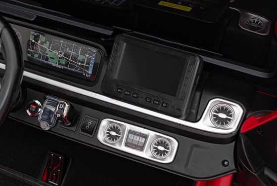 Pojazd Mercedes Benz G63 AMG XXL MP4 Czerwony