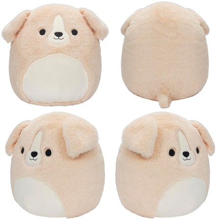 SQUISHMALLOWS Fuzzamallows Wersja C, pluszak, 30 cm PIES STEVON