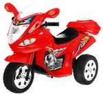 Motorek Trójkołowy BJX-088 elektryczny dla najmłodszych Czerwony + Dźwięki + Światła